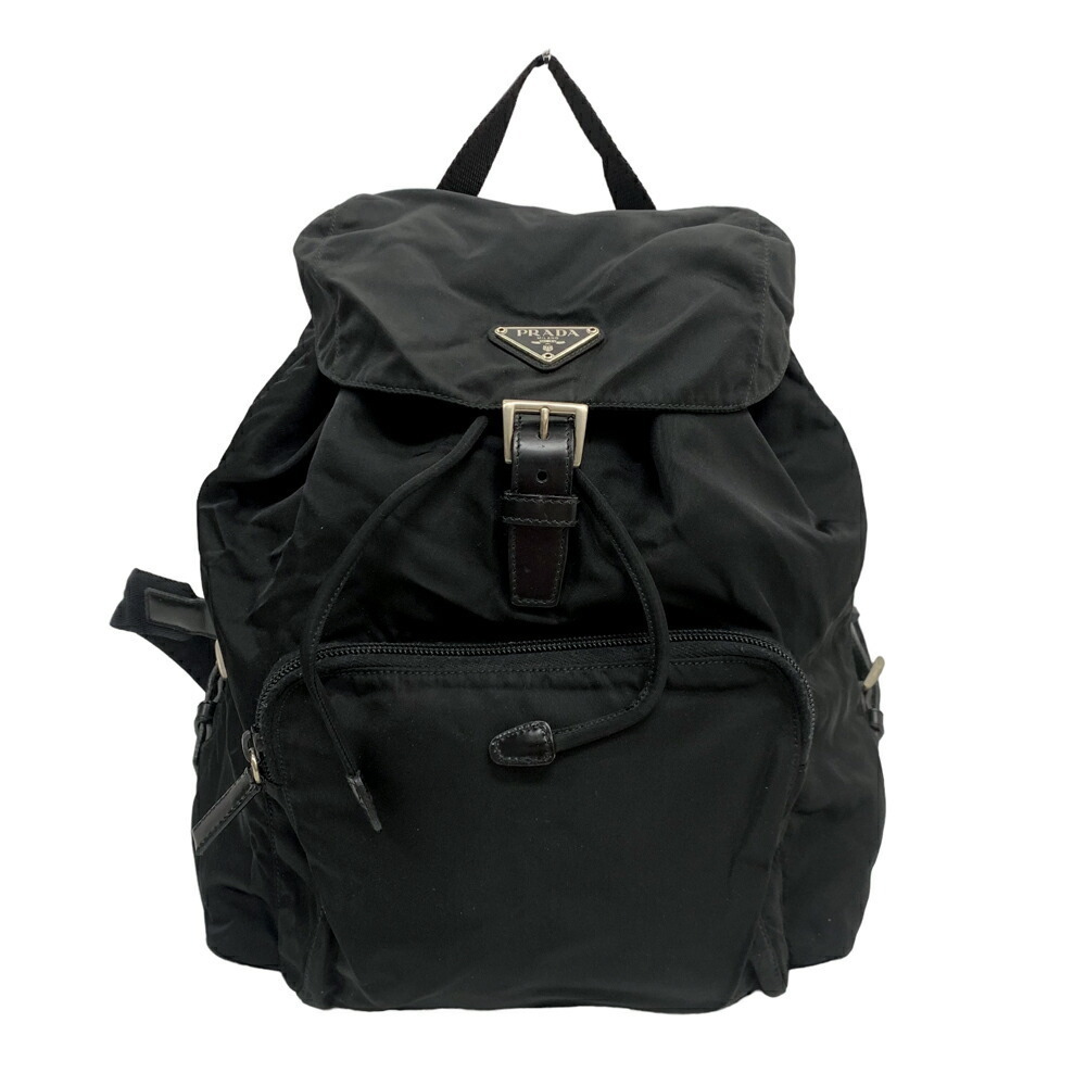 Prada Nylon Backpack Rucksack Backpack Black - image 2